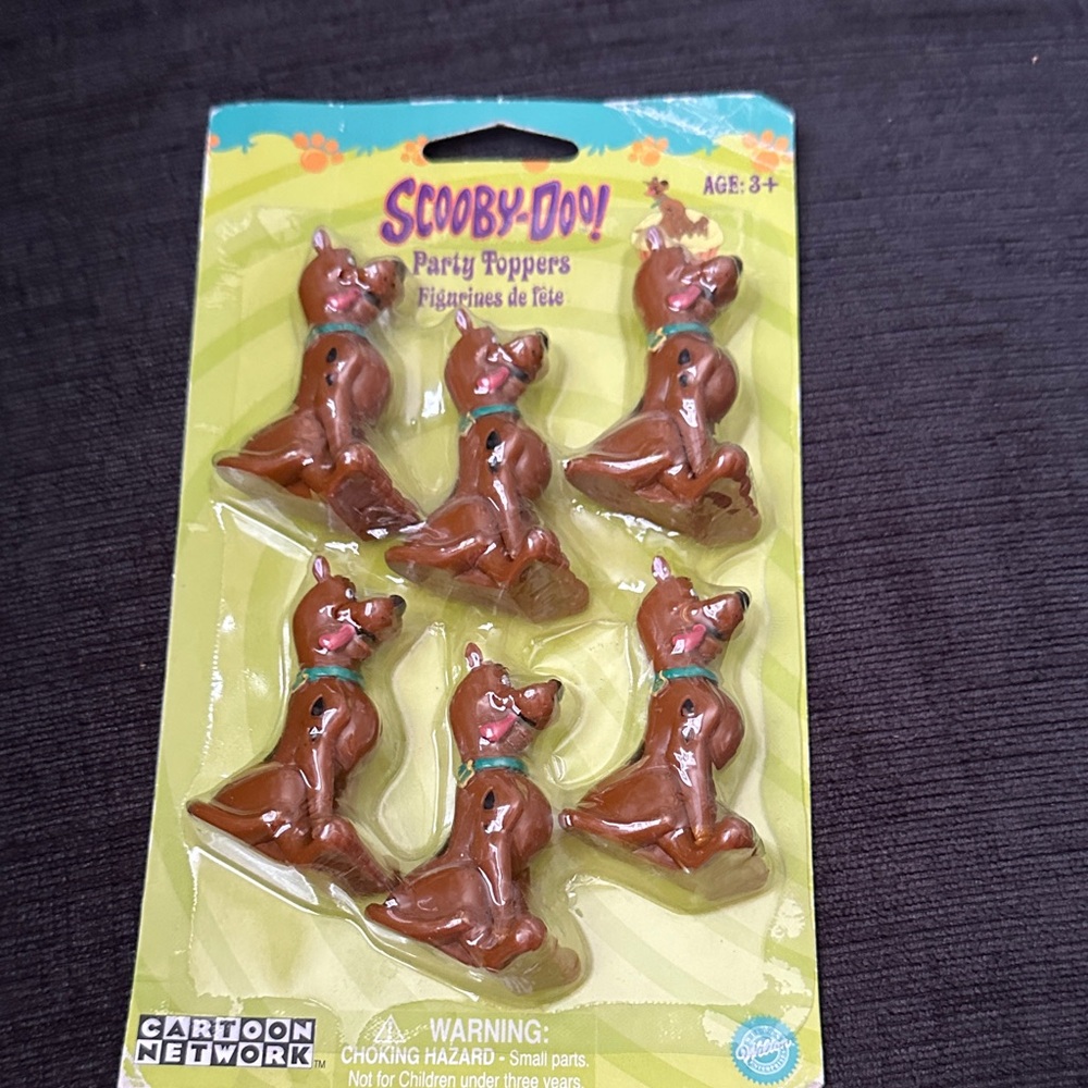 Wilton Scooby-Doo! Party Toppers vintage
